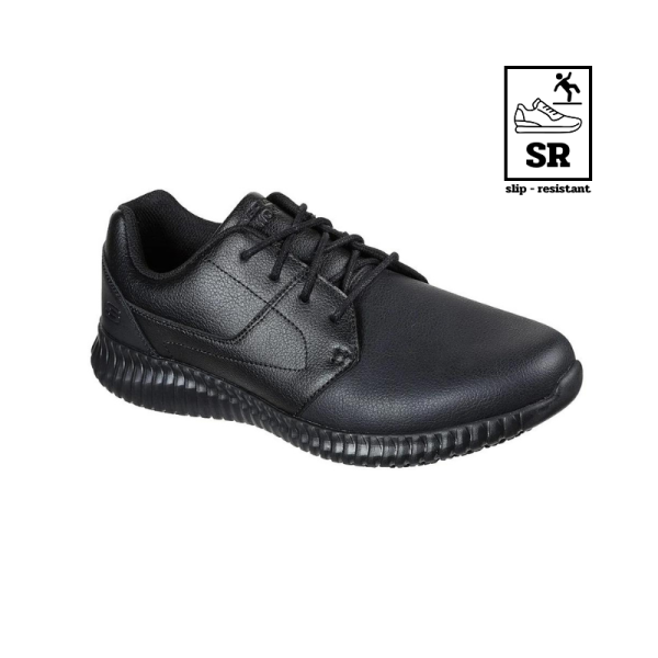 SKECHERS WORK สเก็ตเชอร์ส รองเท้าผู้ชาย รุ่น Relaxed Fit: Cessnock SR - Memory Foam