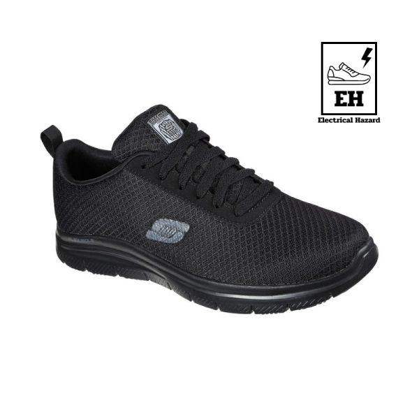 SKECHERS WORK รองเท้าผู้ชาย รุ่น Flex Advantage SR Work Slip Resistant Shoes